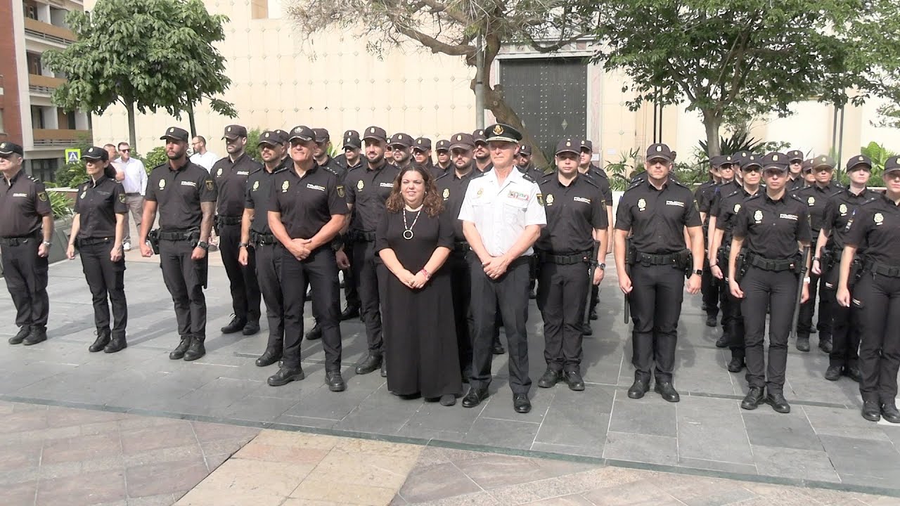 Ceuta recibe a 40 nuevos policías nacionales en practicas