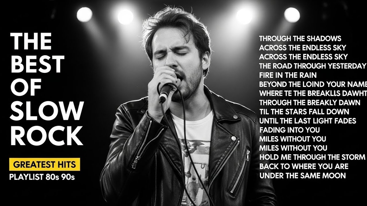 Top 15 Slow Rock Classics | Romantic Ballads That Crush Your Heart