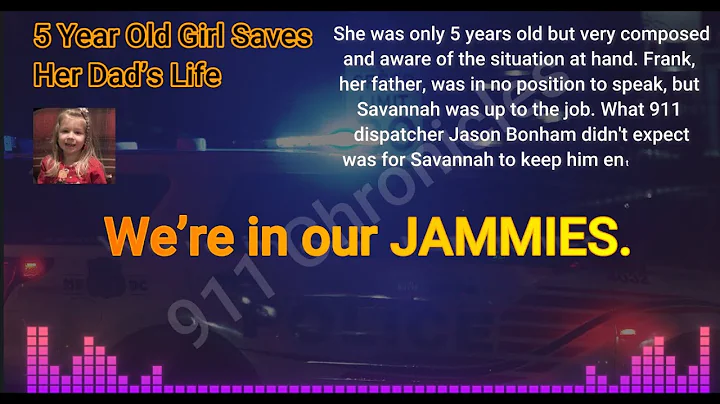 Heartwarming 911 Call: 5 Year-Old Girl Calls 911 to Help Her Dad