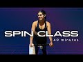 40 minute energy filled supersets spin class