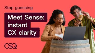 Stop guessing—Sense reveals what customers really want