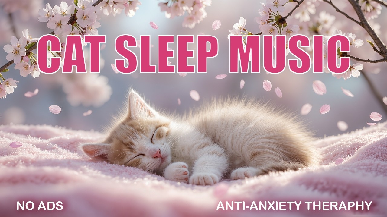 Cat Sleep Music 🐾 90 Minutes of Peaceful Relaxation & Stress Relief