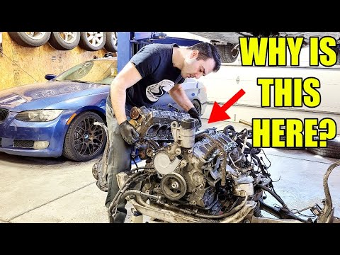 Looking Inside A Broken Twin-Turbo AMG Mercedes V12 Engine! A $1 Part