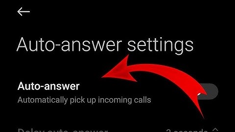 Auto Answer Poco x5 pro | how to use auto Answer on poco phone