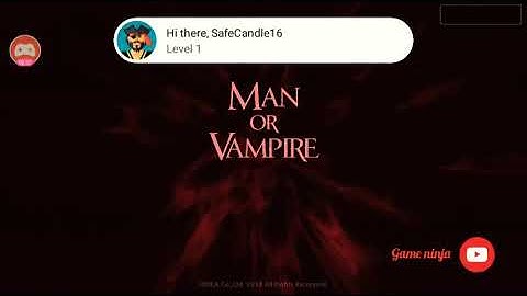 Man or Vampire (Game review and gameplay)