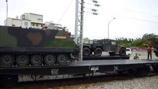 M113 running on flat-trains Part 6!