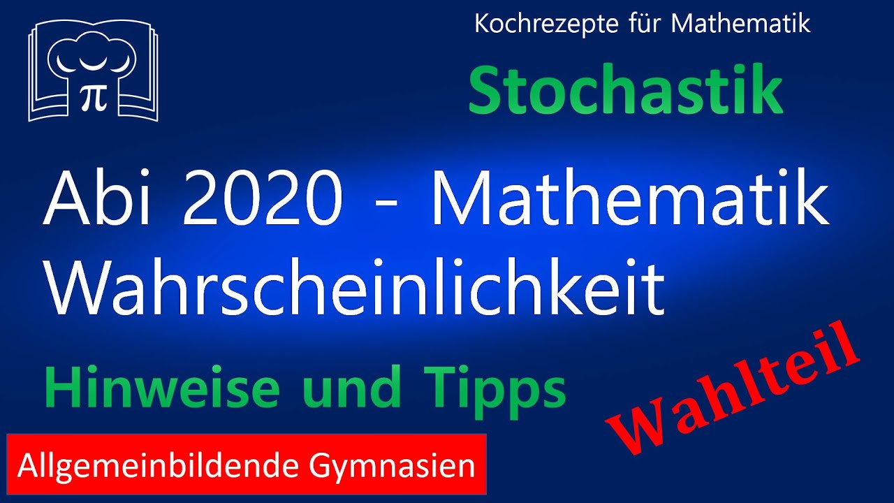 Abi Mathematik Hinweise Und Tipps Mit Formeln Pflichtteil Gymnasium Ba Wu Mathe Abitur Youtube