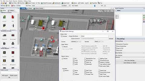 Quinnipiac Industrial Engineering - Healthcare FlexSim video 3
