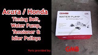 Acura MDX / Honda Pilot 3.5L V6 Timing Belt Replacement With Water Pump & Pulleys