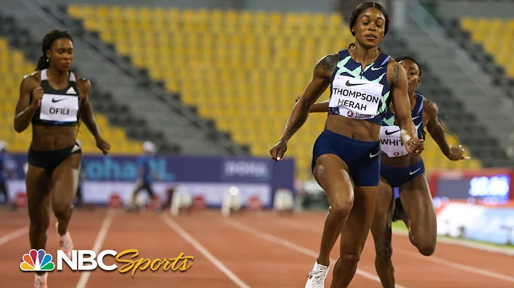 Elaine Thompson-Herah dominates 100m again in Doha Diamond League | NBC Sports