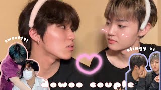 Treasure doyoung and jeongwoo sweet moments | dowoo couple