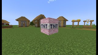 🔴Minecraft - TNT village live  #minecraft #shorts
