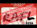 @JACKRABBITLOCKSPORT 200 SUBSCRIBER GIVEAWAY ENTRY #jackrabbitlocksport200