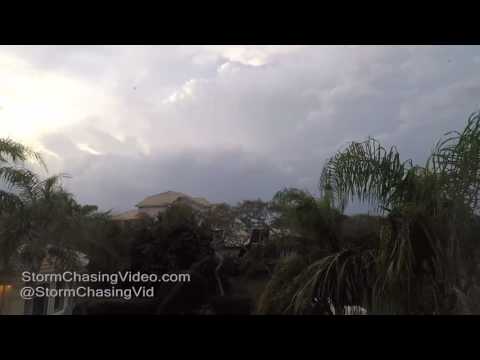 Palm Coast, FL Thunderstorm Timelapse