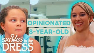 Monte Struggles To Negotiate With An 8-Year-Old “Tyrant” | Say Yes To The Dress: Atlanta