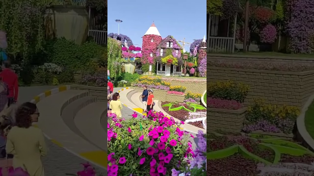 Beautiful Miracle Garden Dubai