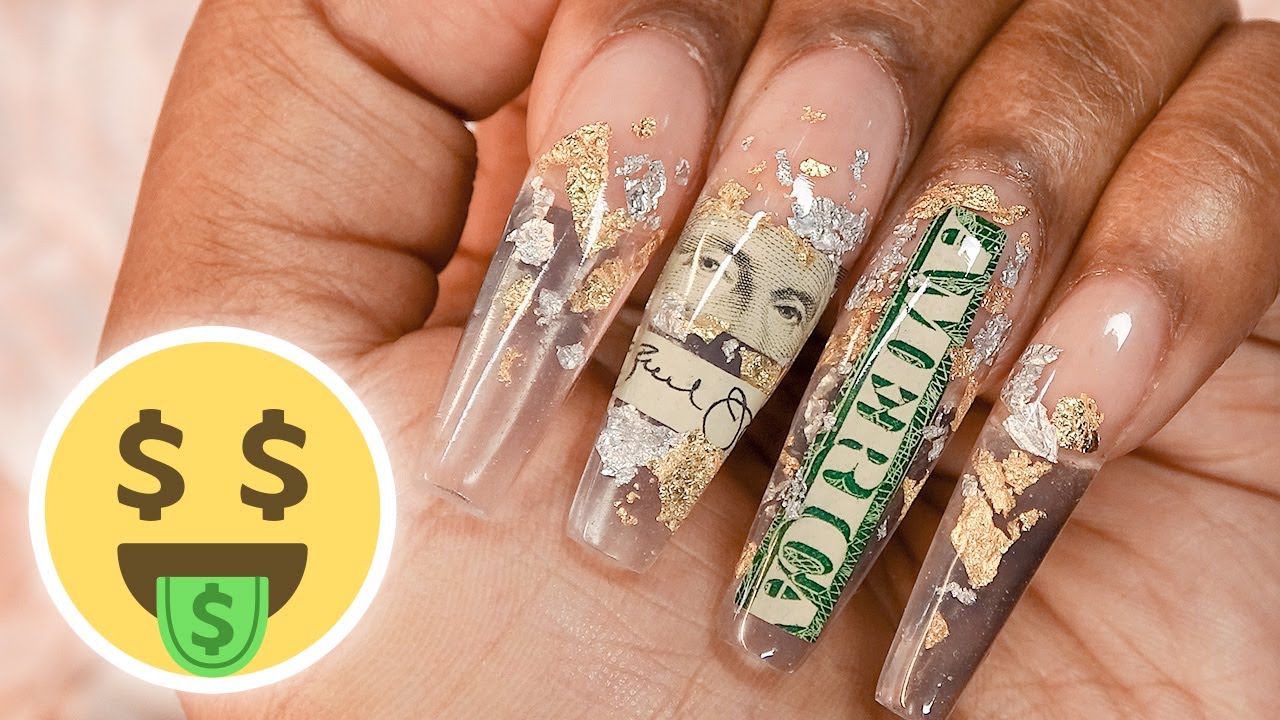 nail design with money