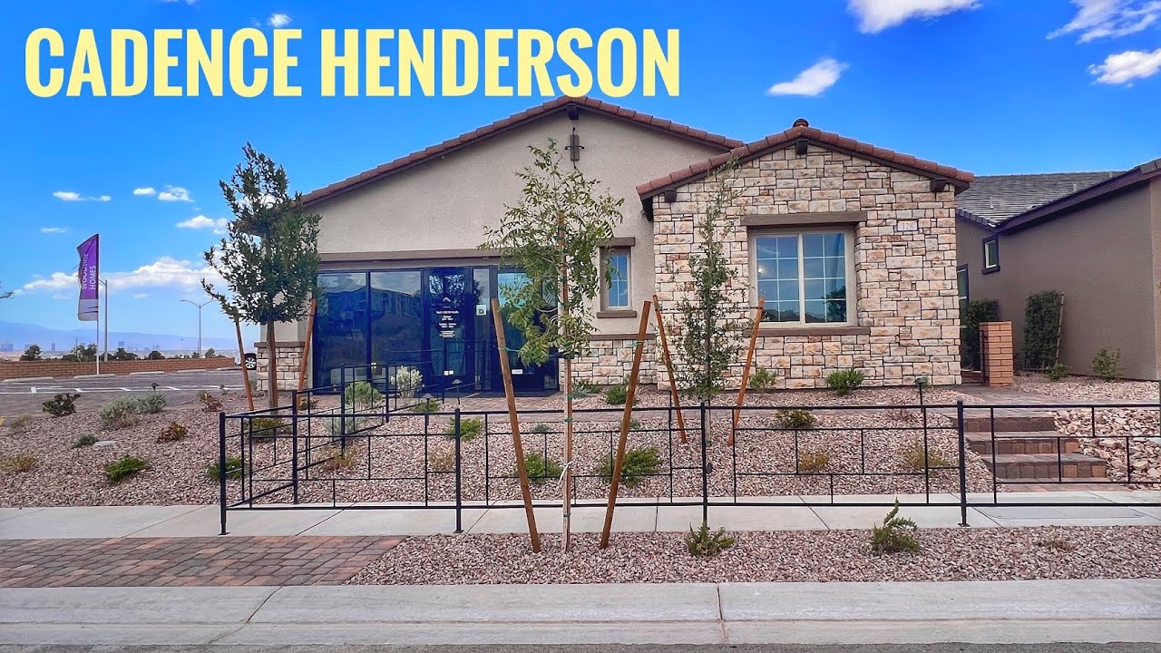 New Henderson Homes For Sale Hudson Plan 3 Piermont at Cadence