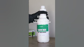 How to degrease and dehaze a screen | by Screenprintdirect.com #screenprinting #screenprintlife