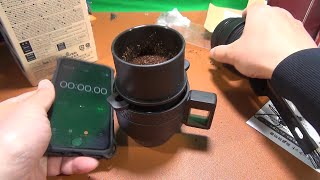 挽く細かさを変えてみた ダイソーコーヒーセット 後編