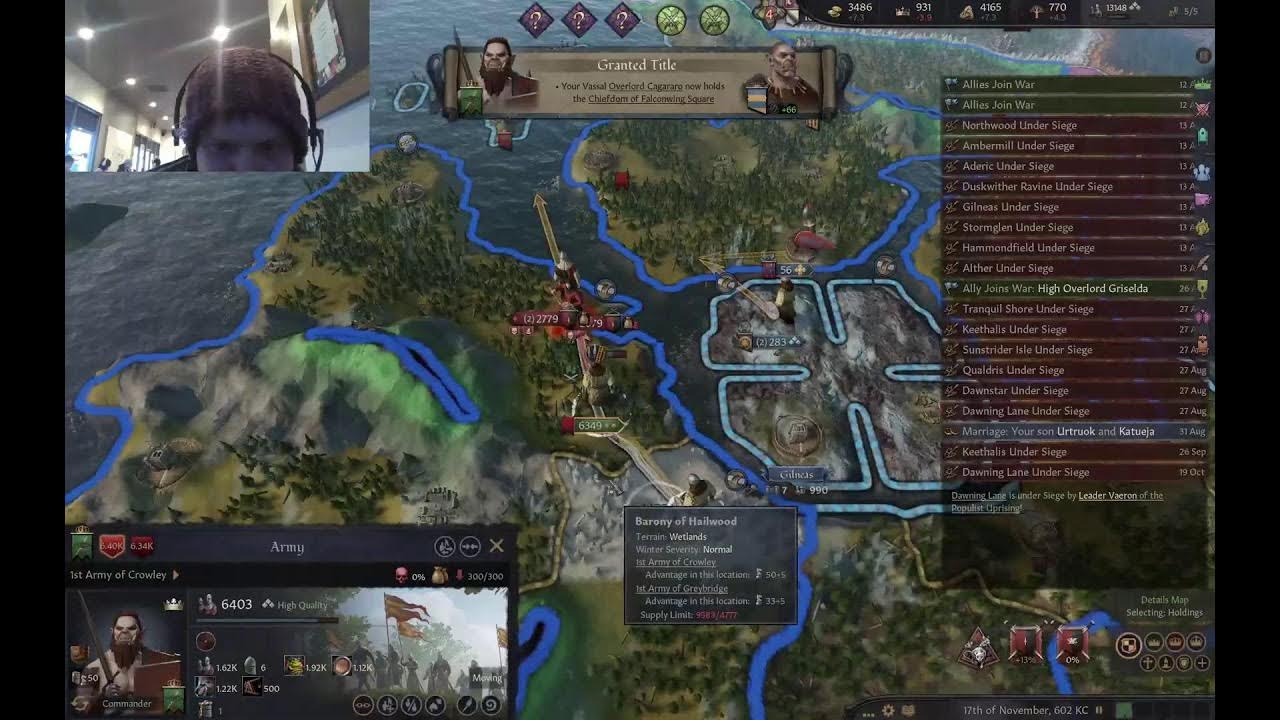 CK 3 Multiplayer - YouTube