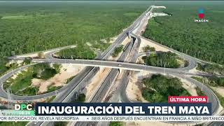 Tren Maya: López Obrador inaugura hoy el primer tramo
