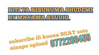 Biti Ya Kisukuma Asili Ya Bhudemi Beat Mpya Kabisa Ya Asili Free Beat Bure Mnyama Studio Resimi