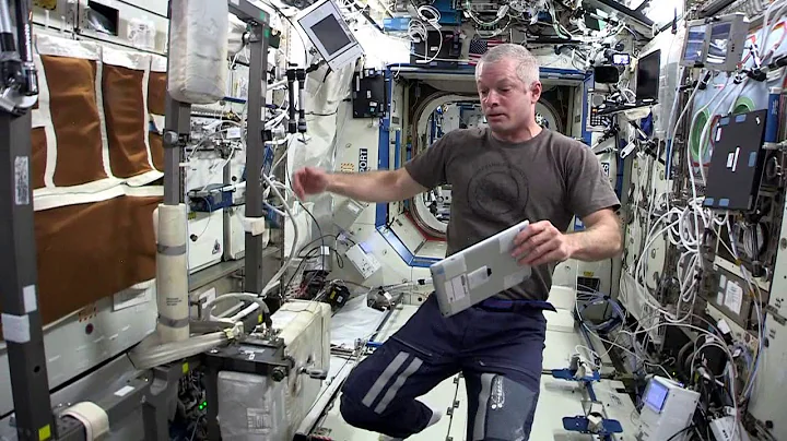 Astronaut Steve Swanson gives a tour of the International Space Station. Raw footage.