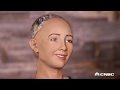 Sophia the robot by hanson robotics