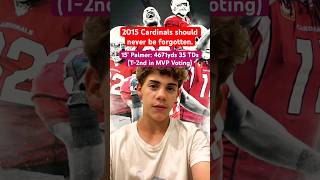 The 2015 Cardinals should never be