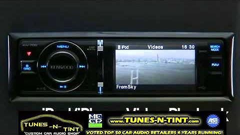 Kenwood KIV-700 Video Playback from iPod