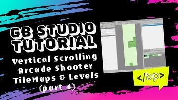 GB Studio Tutorial: Vertical Scrolling Shooter Part 4: TileMaps & Levels