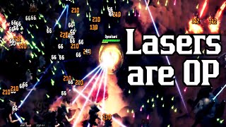 The Laser Deletes Every Enemy in this Roguelike! | Greedland