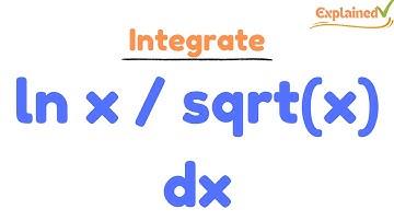 Integrate ln x / sqrt(x) dx from x=0 to 1