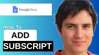 How To Subscript In Google Docs