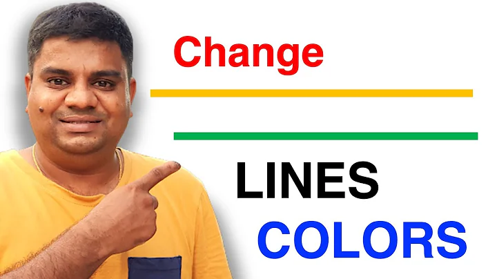 How to Change Line Color In Word (Microsoft)