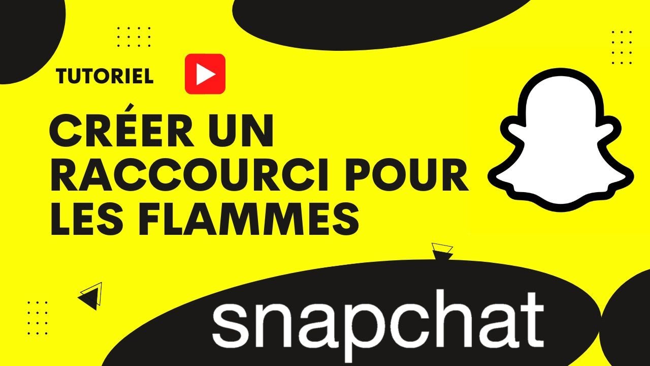 Comment créer un raccourci sur Snapchat pour les flammes - YouTube
