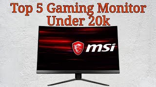 Top 5 gaming monitor under ₹20,000 in 2020 | 144hz, 1ms