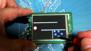 mikromediaPIC32 Simple maze program demo.