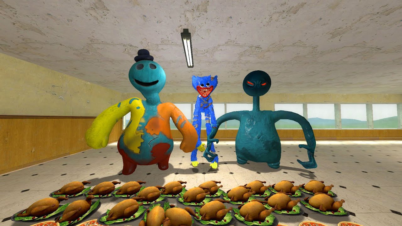 Surviving All Big Smiling Critters from Poppy Playtime | Garry's Mod