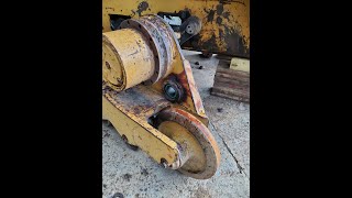 CAT 259B3 REAR AND FRONT AXLE BEARING PULL INSTRUCTIONS