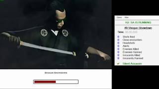Hitman 2 SA Shogun Showdown 2 08 min speedrun revolver strat