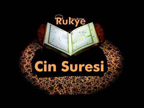 Cin Musallatı olmuş Kişiler için Cin suresi ilk 4 Ayeti Şifa Bulması için 41 defa oku Biiznillah