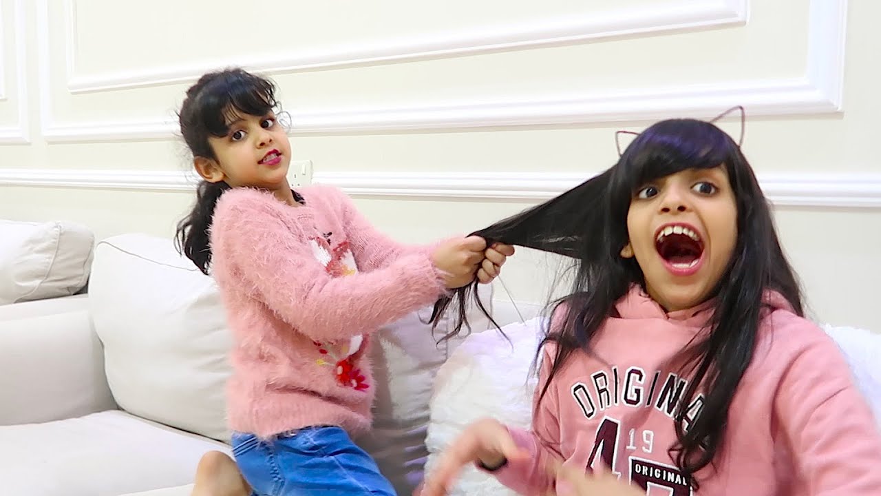 جوجو تهاوشت مع كادي وشدت شعرها والسبب !!