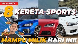 8 KERETA SPORTS 'MURAH' BOLEH LOAN!!