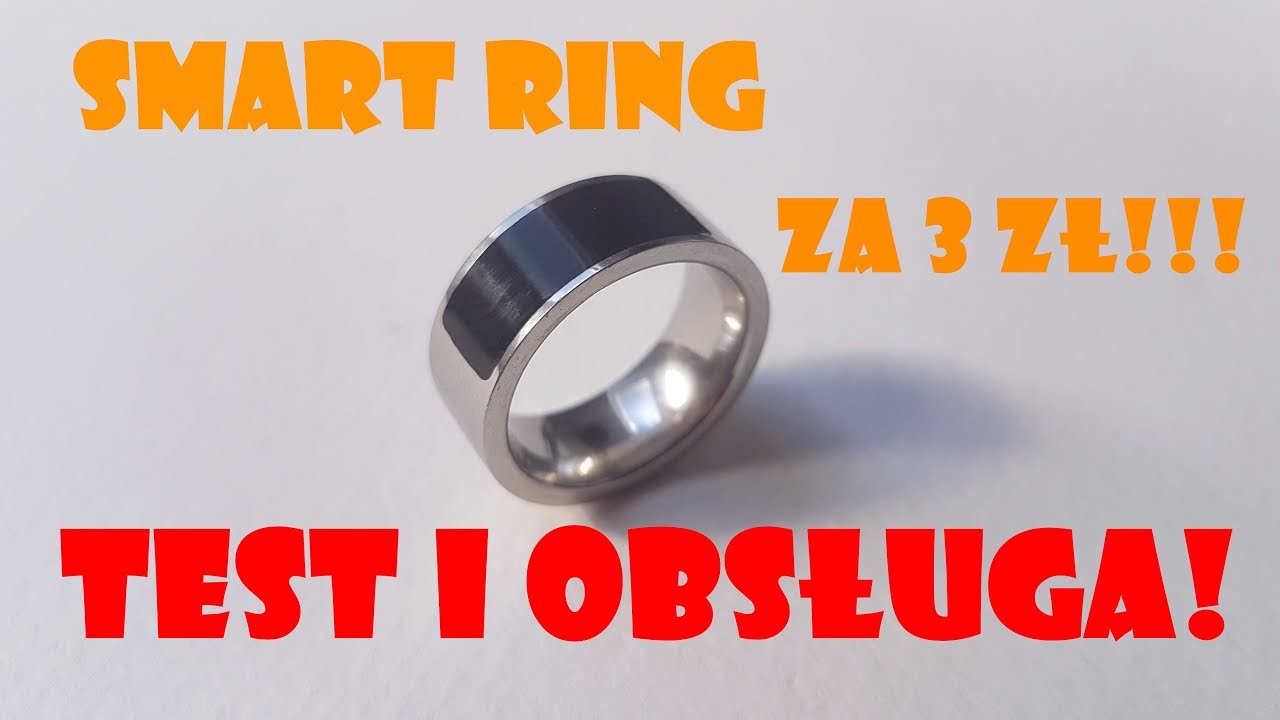TEST ELEKTRONICZNEGO PIERŚCIENIA SMART RING PL