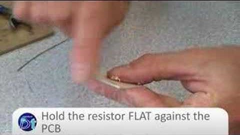 How-to Video Series: How to Solder a Resistor to a PCB