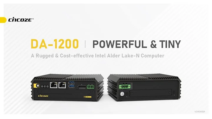 CINCOZE DA 1200 SERIES Powerful & Tiny Rugged Embedded Computer