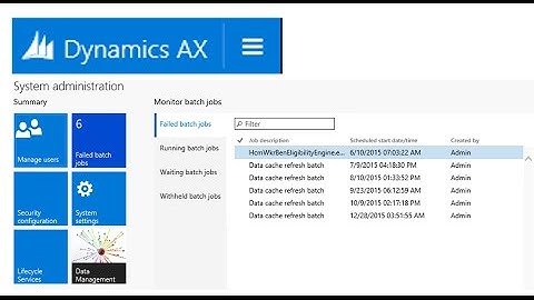 Part 4 - Microsoft Dynamics AX Setup - Vendors