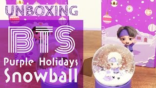 BTS Purple Holidays Snowballをゲット！